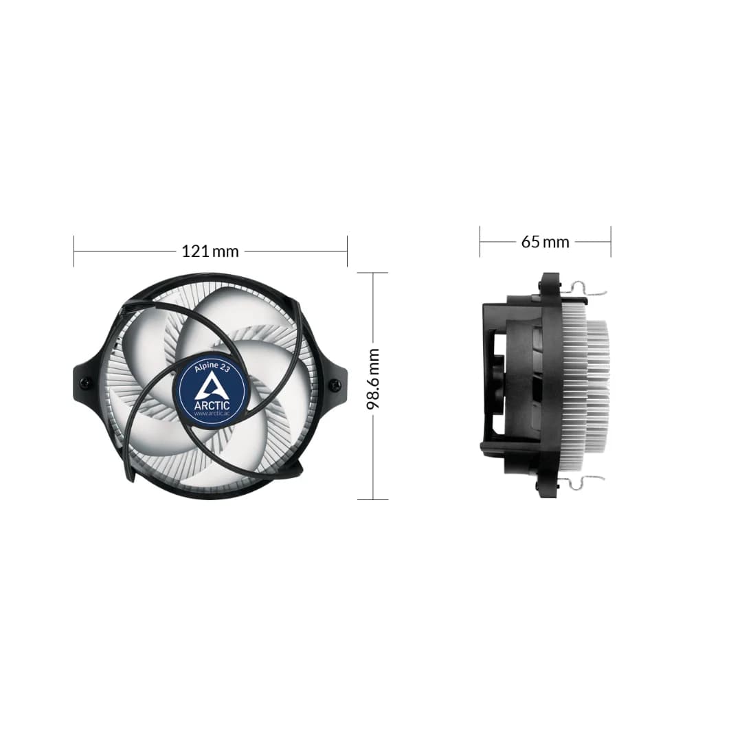 Arctic Alpine 23 Compact AMD CPU Cooler — thumbnail 6 of 7