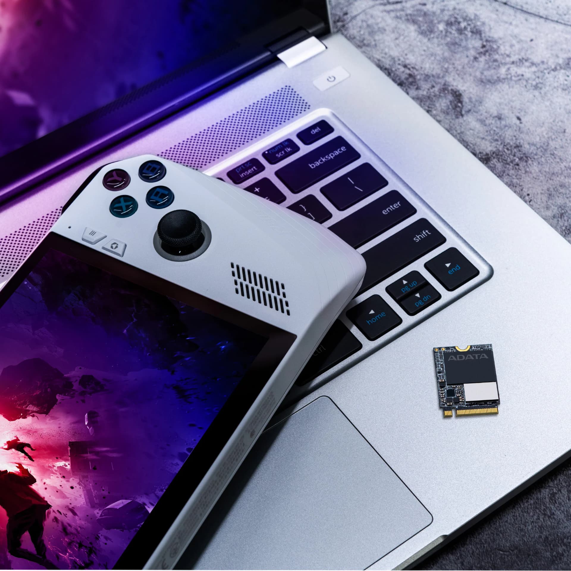 XPG GAMMIX S55 PCIe Gen4 x4 M.2 2230 Solid State Drive - 512GB — thumbnail 3 of 8