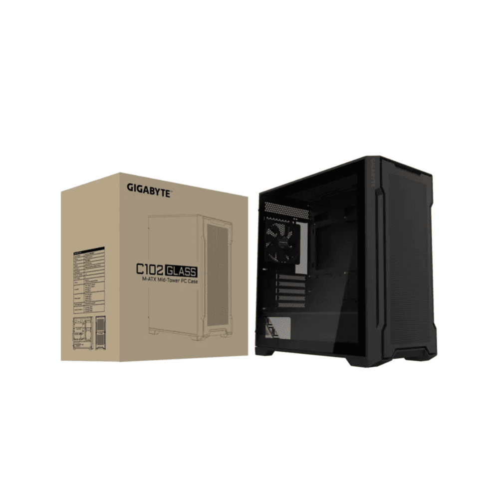 CASE GIGABYTE C102G GLASS