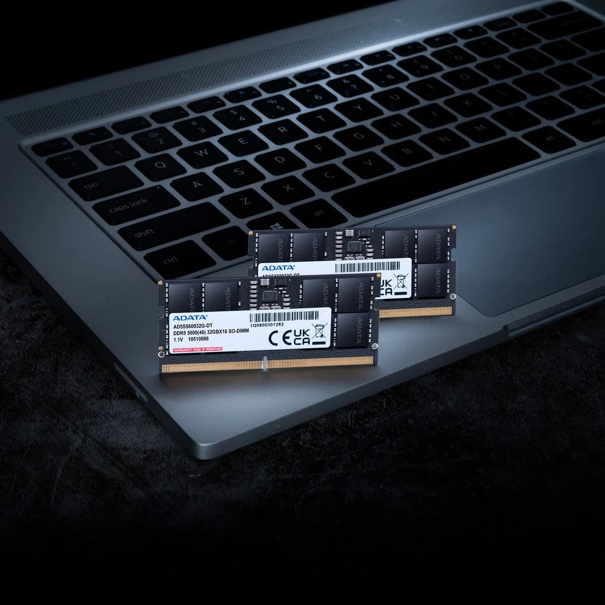 ADATA DDR5 5600 MT/s 32 GB (1×32 GB) CL46 SO-DIMM 262-Pins ECC Unbuffered Laptop Memory — thumbnail 9 of 9