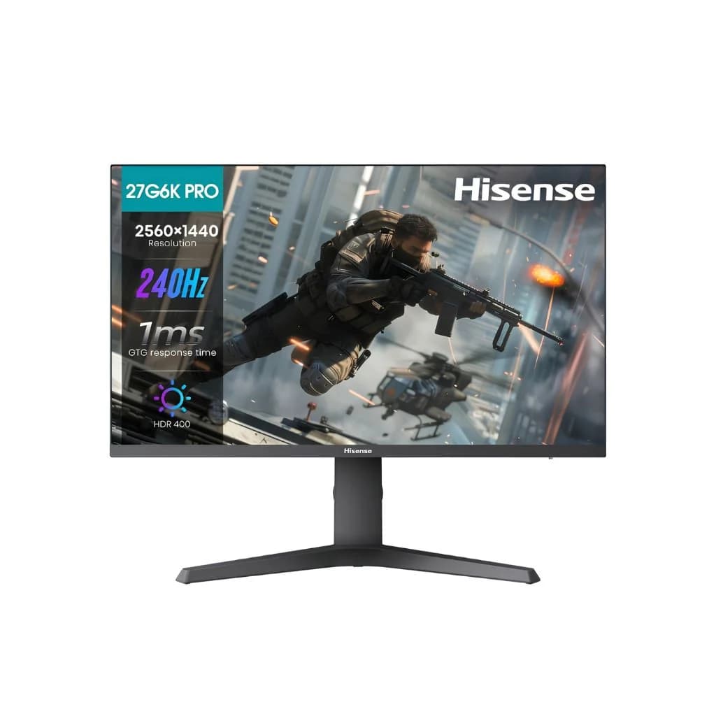 Hisense 27G6K-PRO - 27" 2K IPS 240Hz 1ms Gaming Monitor — thumbnail 1 of 4