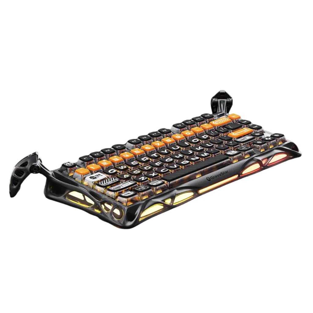 GravaStar Mercury K1 Pro Gaming Keyboard - CyberFlare — thumbnail 2 of 4