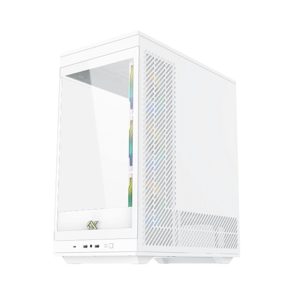 XIGMATEK META ARCTIC – E-ATX Mid-Tower PC Case – White — thumbnail 3 of 5