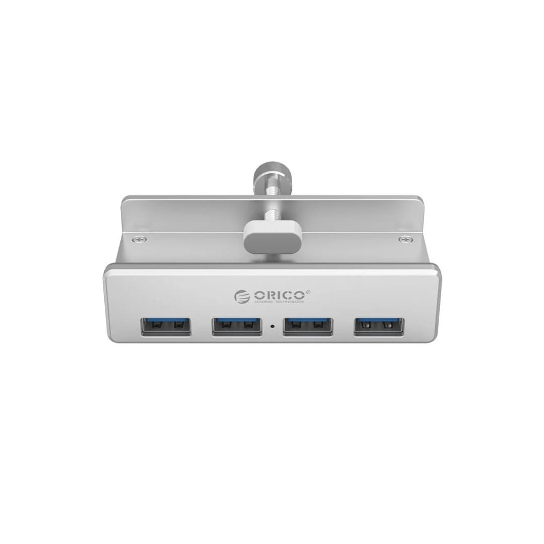 ORICO Aluminum Alloy Clip-Type USB 3.0 HUB - 4 Ports - Model MH4PU-SV — thumbnail 2 of 3
