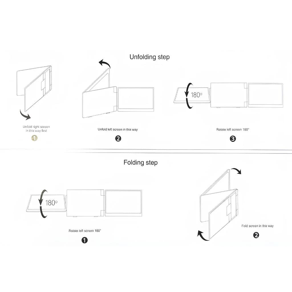 Raptor Dual Laptop Screen Extender 15.6 inch 1080P FHD 60hz IPS — thumbnail 7 of 8