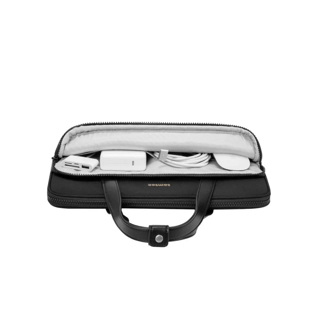 Tomtoc Versatile A12 Laptop Shoulder Bag 13.5 inch - Black — thumbnail 2 of 3