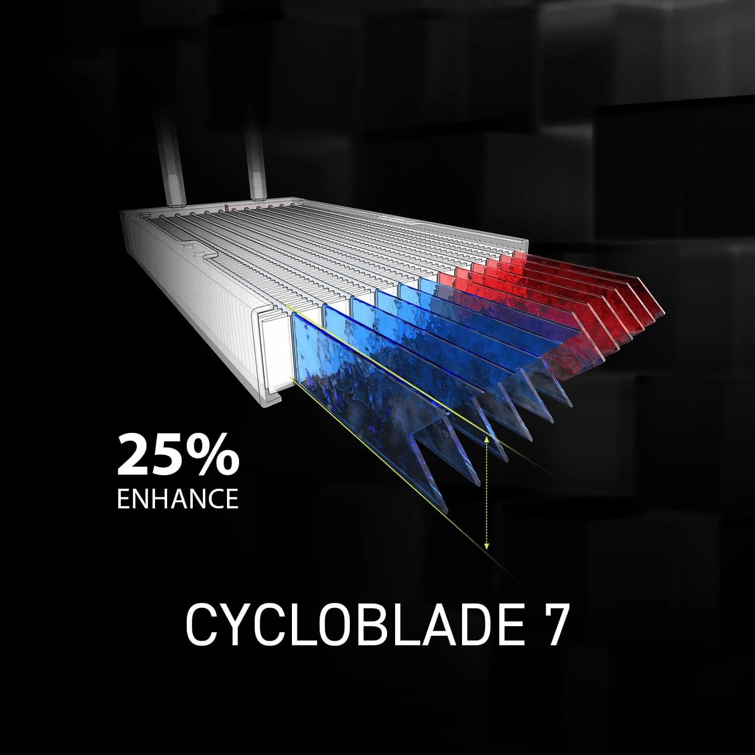 MSI MAG CORELIQUID A13 360 AIO Liquid Cooler – 360mm Radiator, ARGB, CycloBlade Fans, Copper Base, LGA1700/AM5 Support — thumbnail 7 of 9