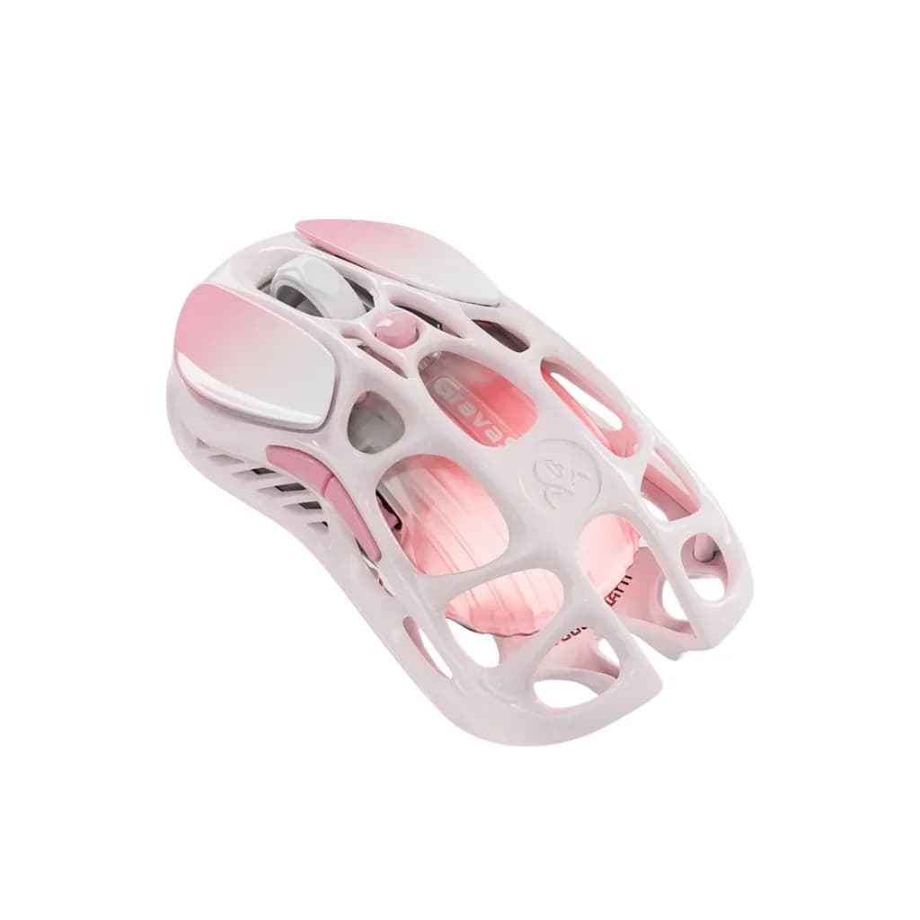 GravaStar Mercury M1 Pro Gaming Mouse - Sakura Pink — thumbnail 2 of 4