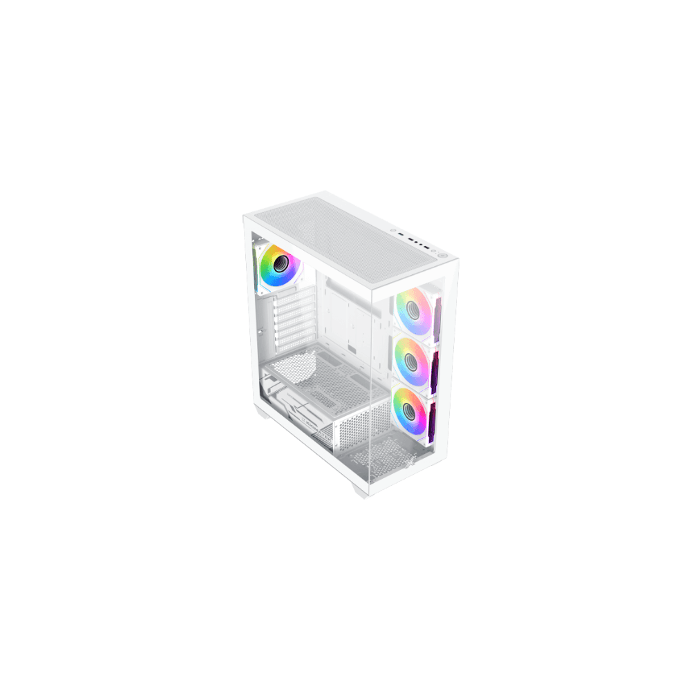 XIGMATEK BLAST ARCTIC – E-ATX Mid-Tower PC Case – White — thumbnail 2 of 4