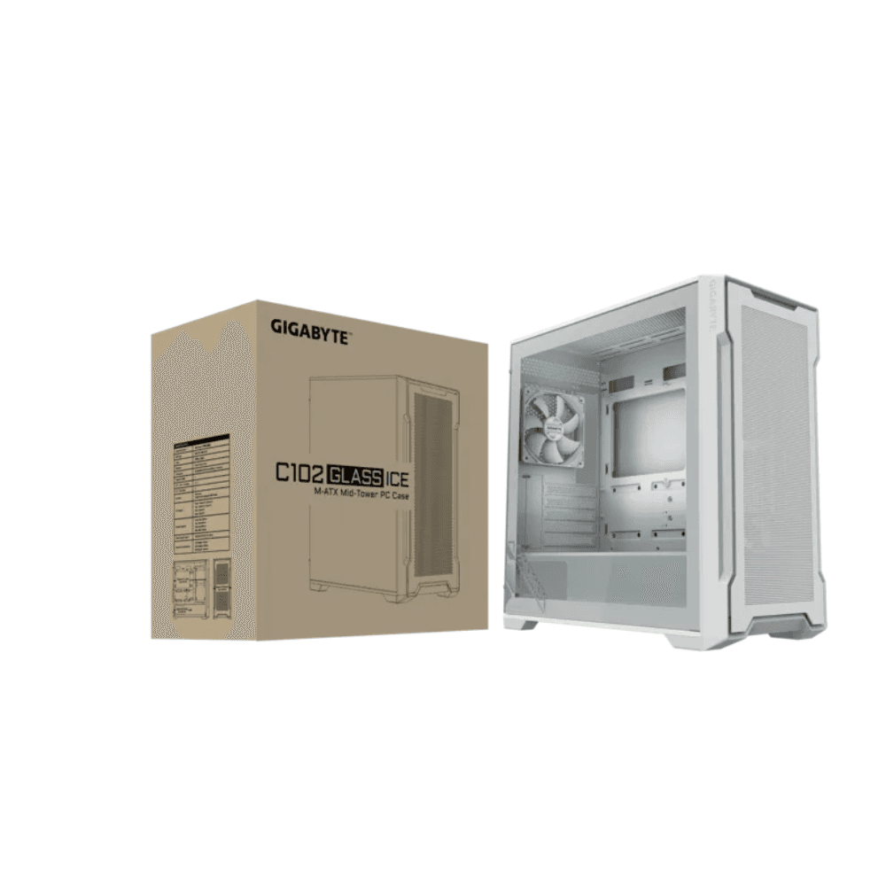 CASE GIGABYTE C102G GLASS ICE