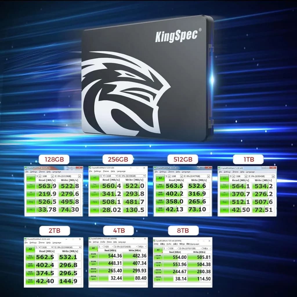 KingSpec 1TB SSD - SATA 2.5 — thumbnail 3 of 6