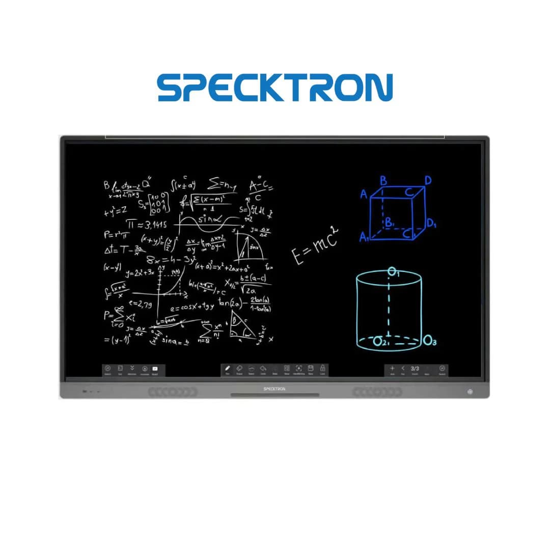 Specktron CDX-i Series 86-Inch - 4K, 20 Point Touch, Android 12, RAM 8GB, Storage 128GB Smart Interactive Whiteboard Display — thumbnail 2 of 3