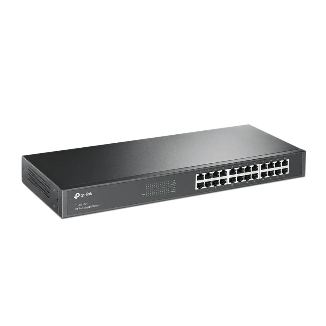 TP-Link TL-SG1024, Gigabit Rackmount Switch, 24-Port — thumbnail 2 of 3