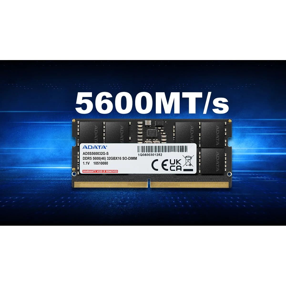 ADATA DDR5 5600MHz - 16GB (1x 16GB) - SO-DIMM Laptop RAM — thumbnail 4 of 9