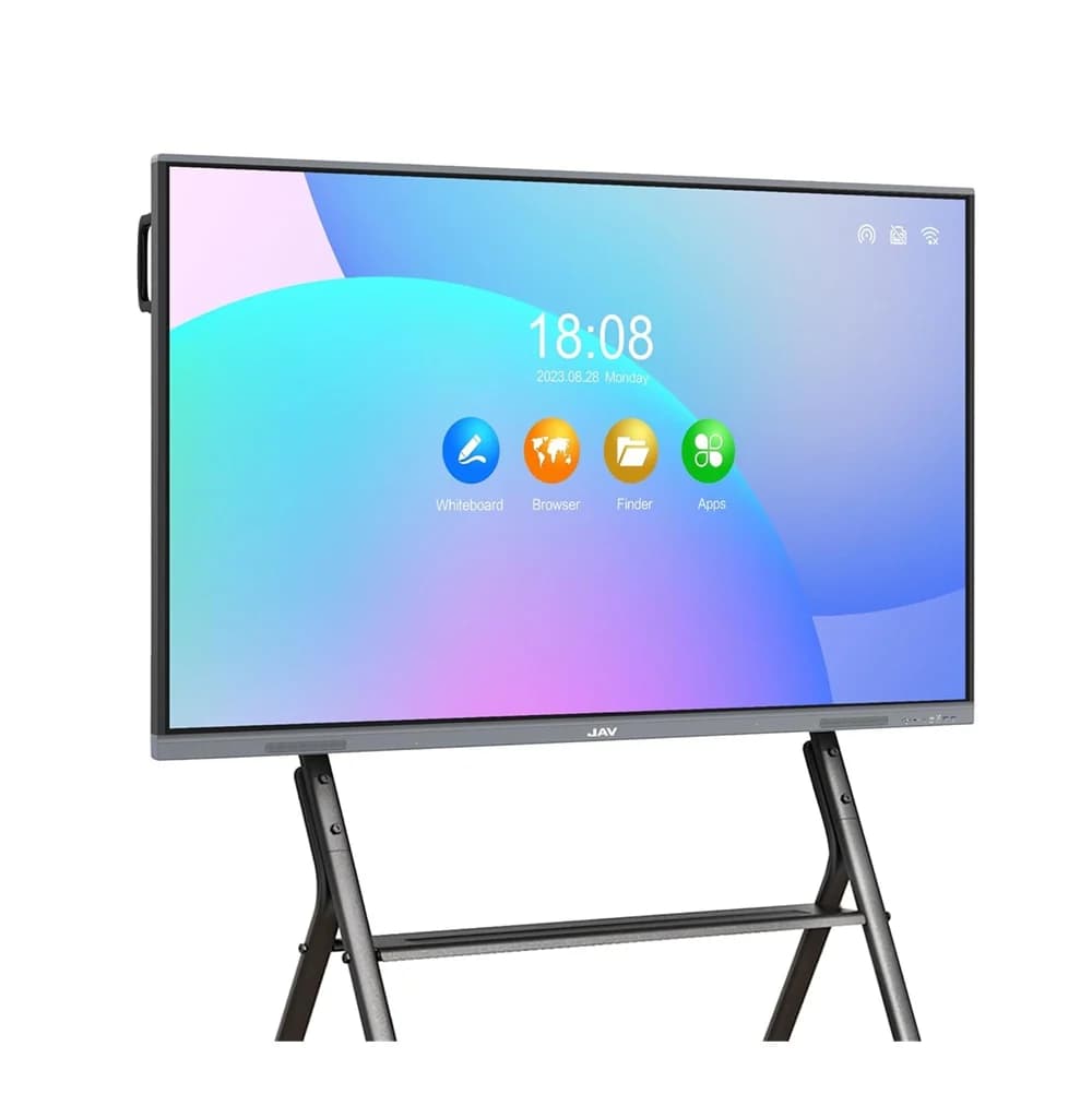 Luminex 75-Inch 4K UHD & AI Built-in Camera Smart Interactive Whiteboard, Android 13.0, RAM 8GB, Storage 128GB — thumbnail 2 of 5