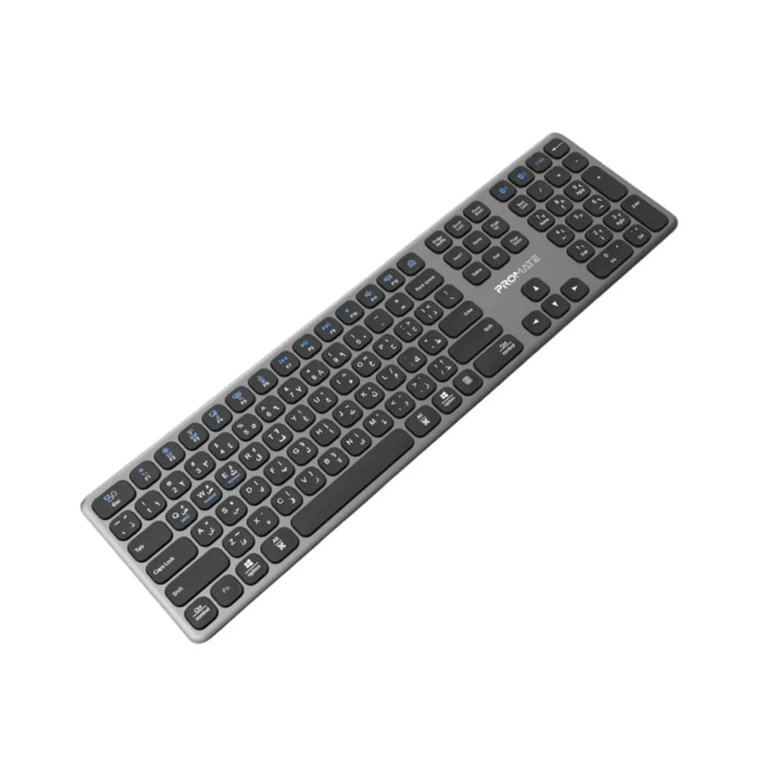 Promate ProKeys-X2 Tri-Mode Office Wireless Keyboard — thumbnail 3 of 4