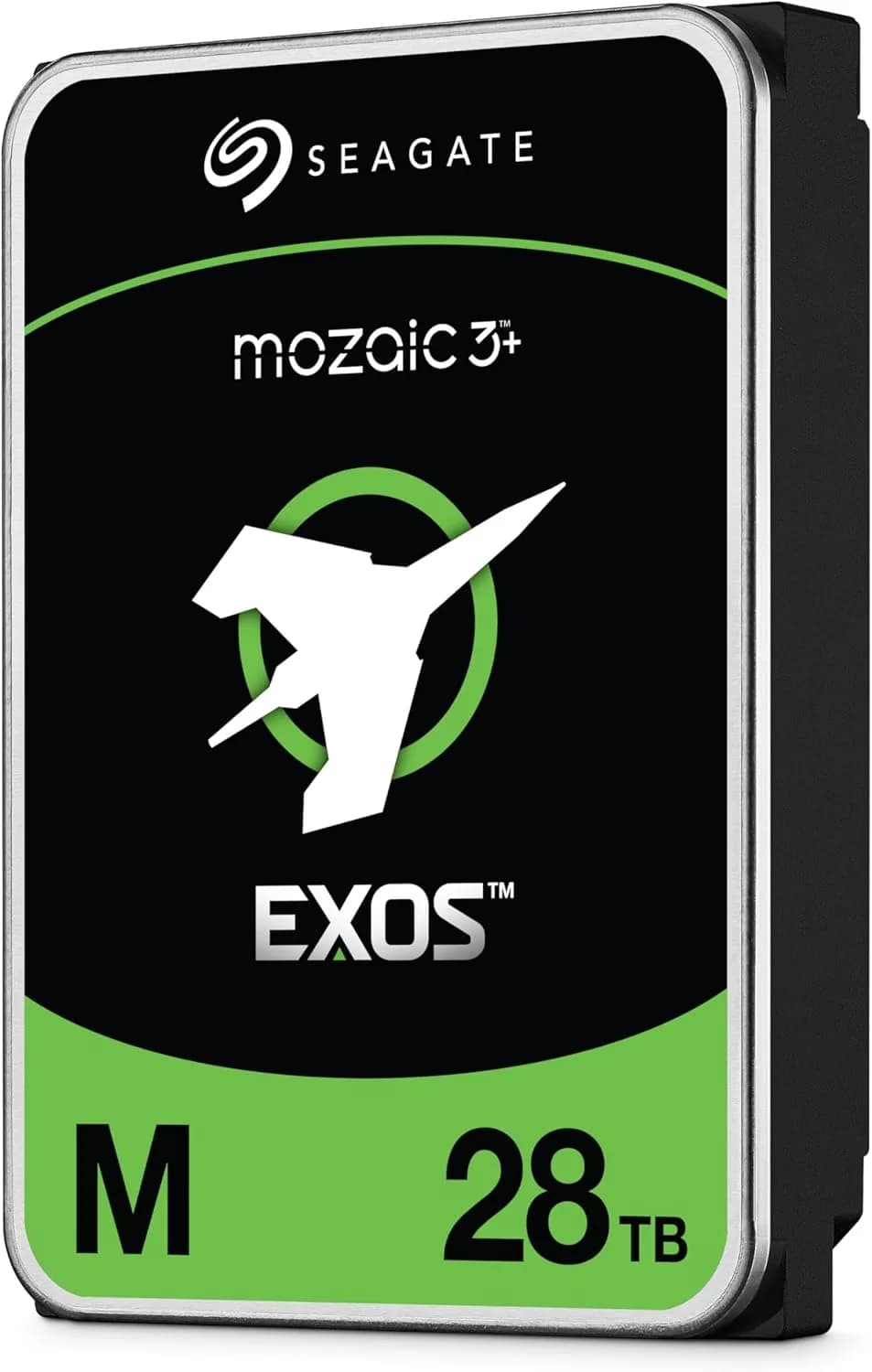 Seagate Exos M 28TB Enterprise Internal Hard Drive, 3.5-Inch HDD, 7200RPM, SATA 6Gb/s, 2.5M Hours MTBF, High-Capacity Data Center Storage — thumbnail 2 of 9