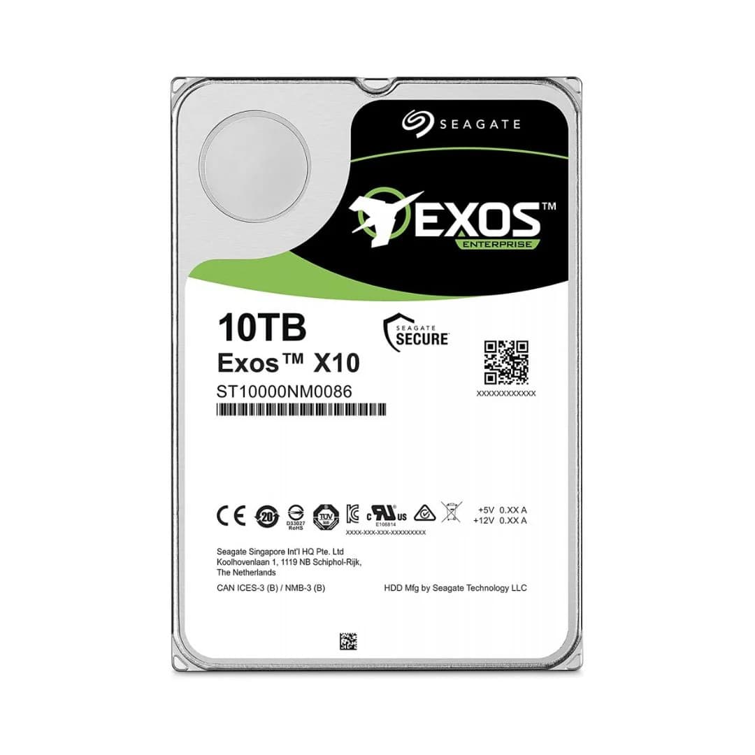 Seagate Exos 3.5 Internal Storage HDD - 10TB — thumbnail 2 of 3