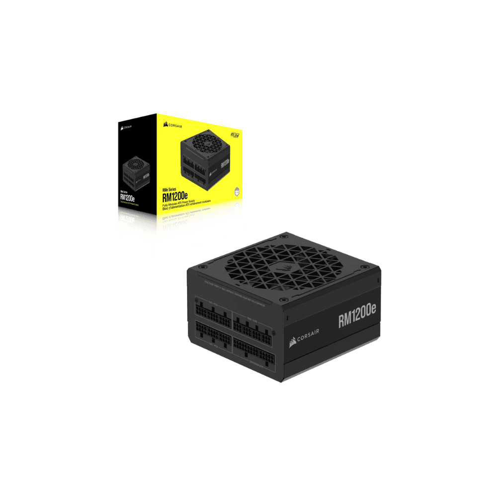 CORSAIR RM1200e 1200W 80 PLUS Gold ATX 3.1 Power Supply
