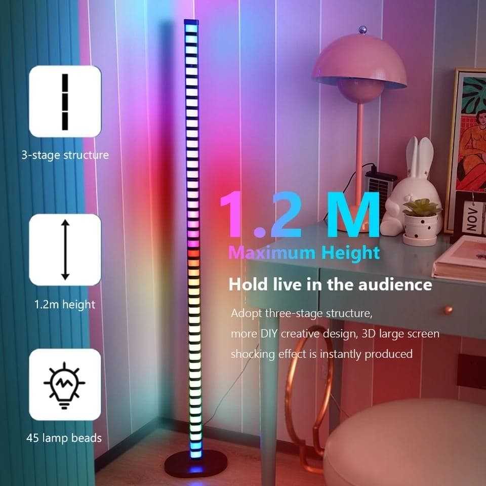 RGBIC LED Floor Lamp 1.2m — thumbnail 4 of 4