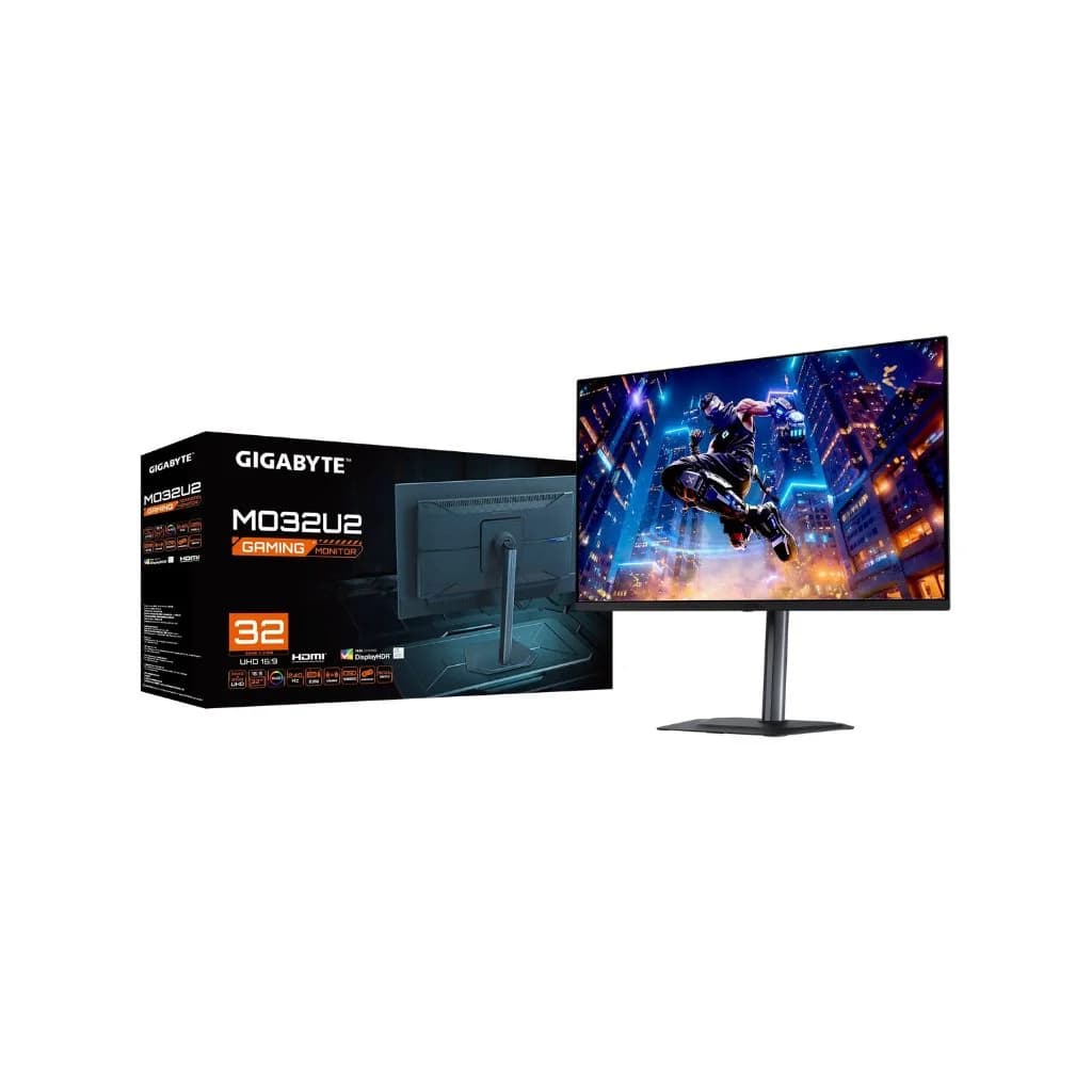 GIGABYTE MO32U2 32 inch, 4K UHD (3840x2160) 240Hz 0.03Ms, QD-OLED Flat, Monitor — thumbnail 5 of 5