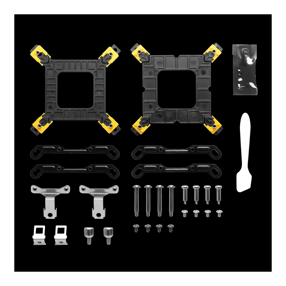 GAMDIAS FAN COOLING LIQUID CHIONE E2-120 LITE 120mm RGB BLACK — thumbnail 4 of 4