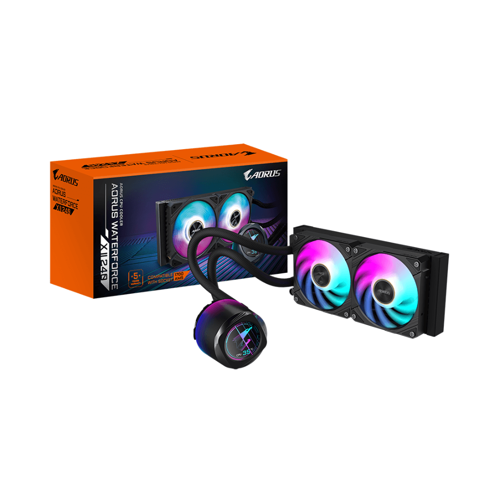 AORUS WATERFORCE X II 240mm ARGB BLACK