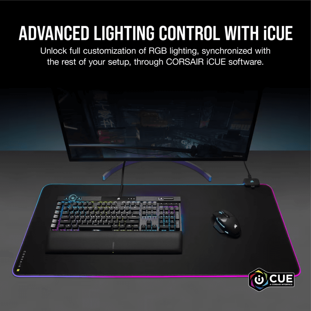 CORSAIR MOUSEPAD MM700 BLACK — thumbnail 4 of 7