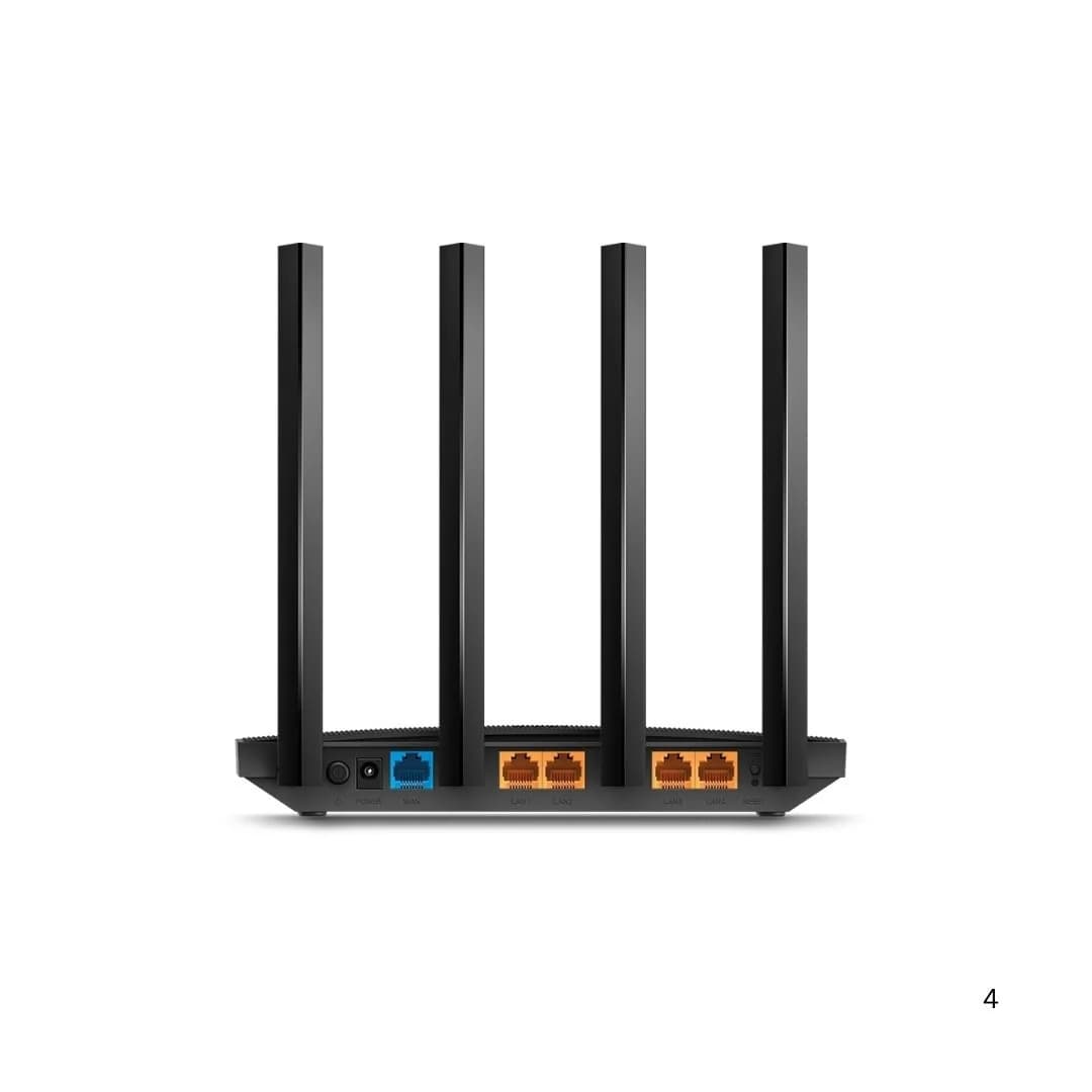 TP Link Archer C6 AC1200 Wi-Fi 5 Wireless MU-MIMO Gigabit Router — thumbnail 3 of 4