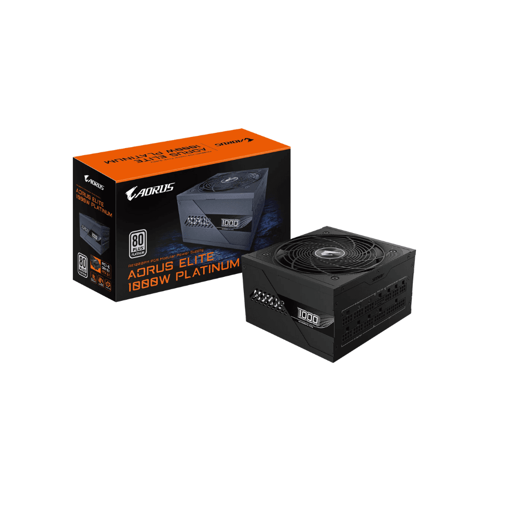 GIGABYTE AORUS ELITE GP-AE1000PM 80+ PLUSE PLATINUM BLACK Power Supply