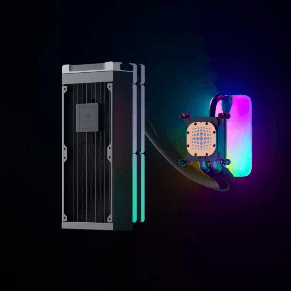 HYTE FAN COOLING LIQUID THICC Q60 LCD 240mm QRGB — thumbnail 4 of 5