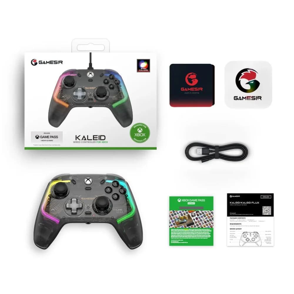 GameSir Kaleid Xbox Wired Controller - Black — thumbnail 5 of 5