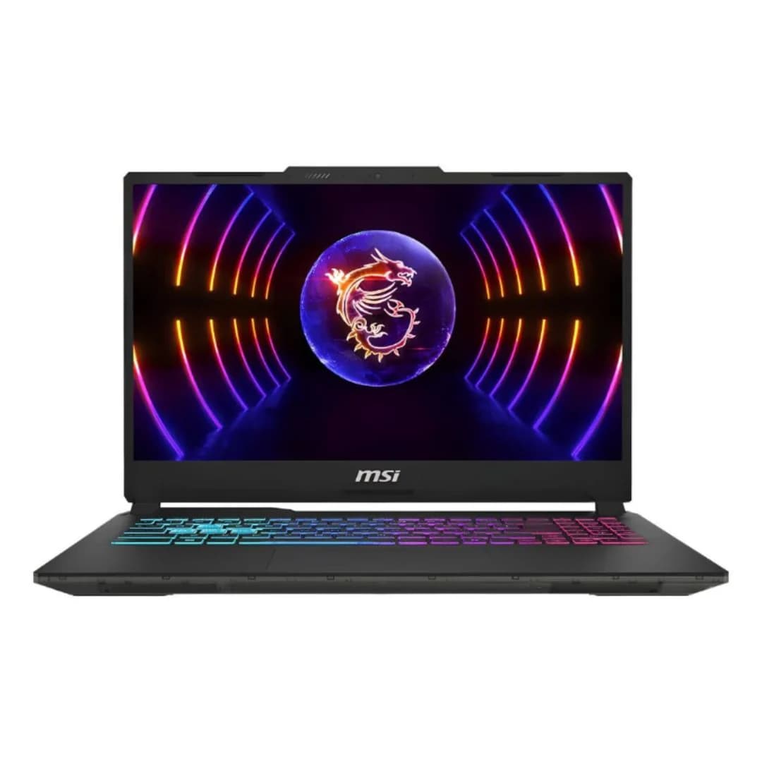 MSI Cyborg 15 A13UC-2244XAE, Intel Core i5-13420H, RAM 16GB, SSD 512GB, NVIDIA RTX 3050 4GB, 15.6 Inch FHD IPS 144Hz, Translucent Black