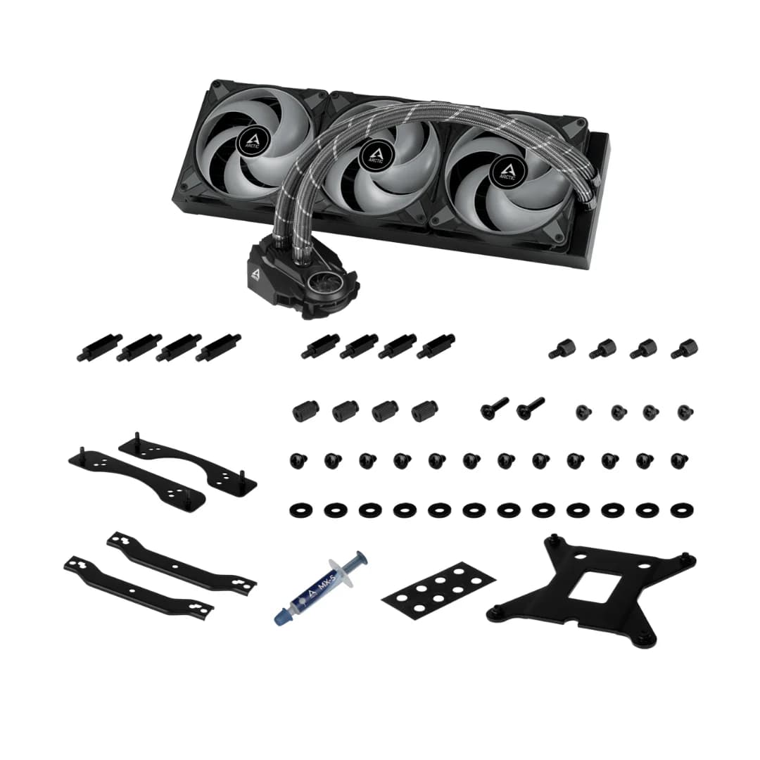 Arctic Liquid Freezer II 420 A-RGB AIO Cooler — thumbnail 5 of 6