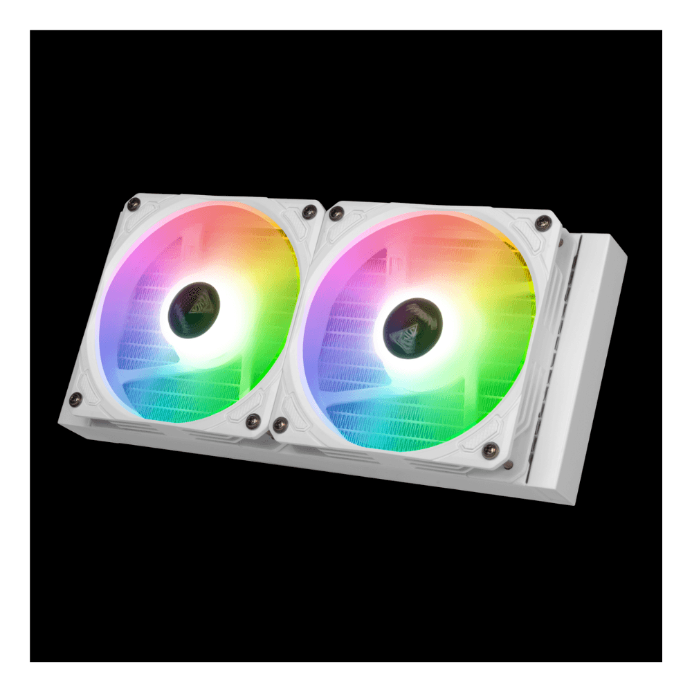 GAMDIAS FAN COOLING LIQUID CHIONE M3-240 120mm RGB WHITE — thumbnail 2 of 5