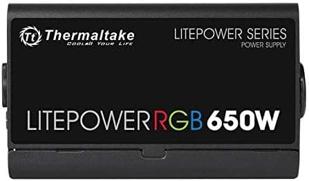 Thermaltake Litepower RGB 650W Power Supply — thumbnail 2 of 5