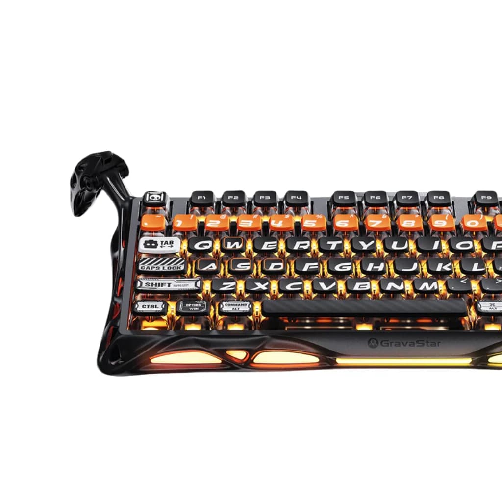 GravaStar Mercury K1 Pro Gaming Keyboard - CyberFlare — thumbnail 4 of 4