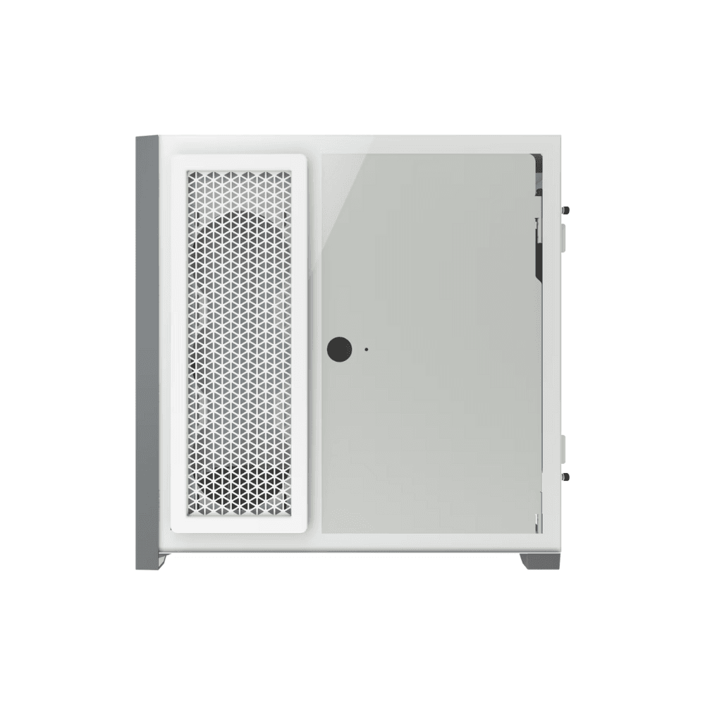 CORSAIR ICUE 5000X RGB TEMPERED GLASS MID-TOWER SMART CASE  WHITE — thumbnail 6 of 6
