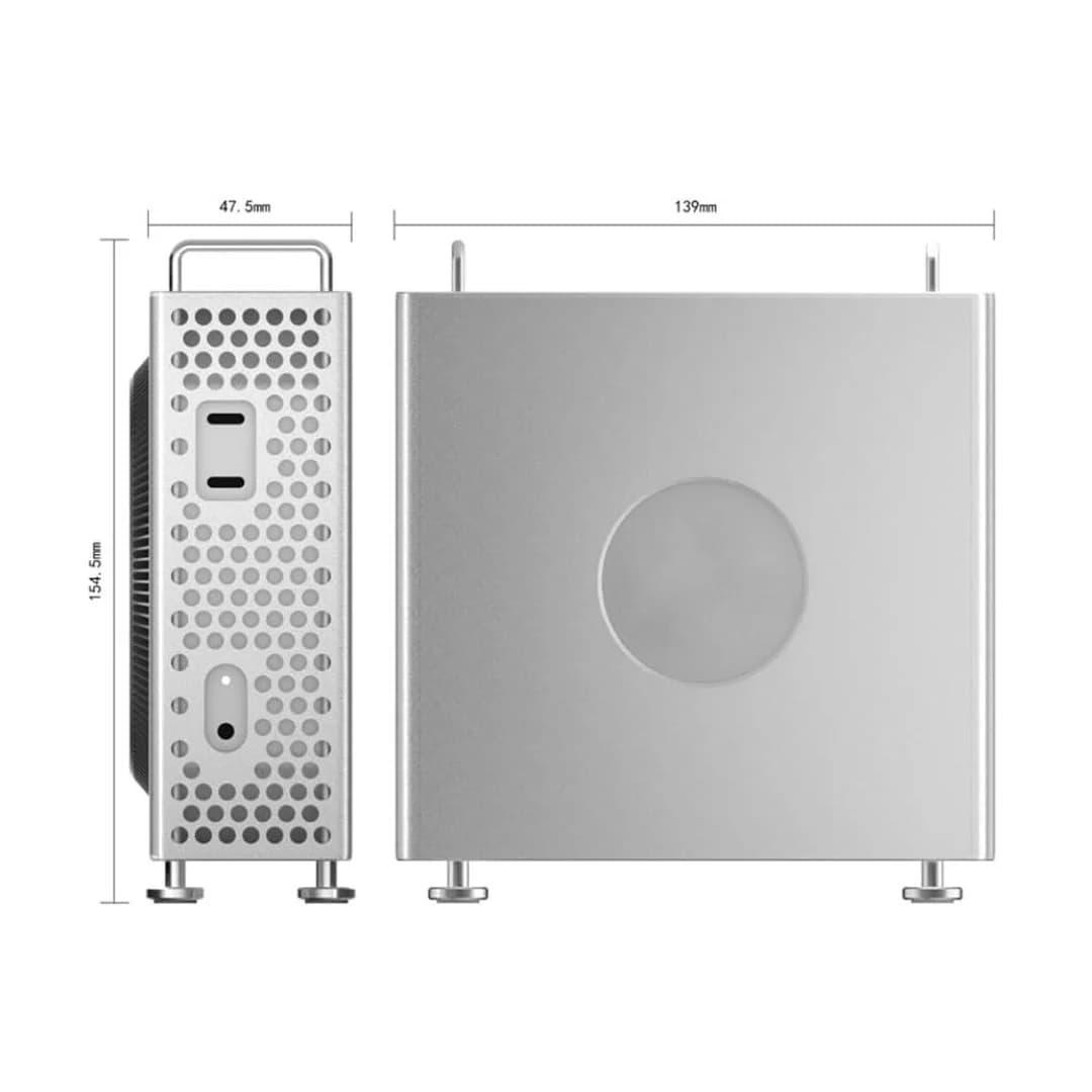 Vertical stand For MAC Mini - Silver — thumbnail 6 of 6