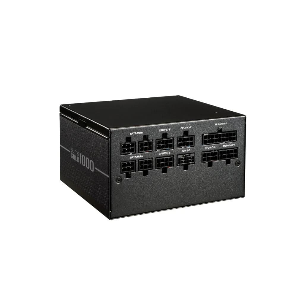 Cooler Master ELITE 1000W 80 Gold Full Modular - Black — thumbnail 2 of 4