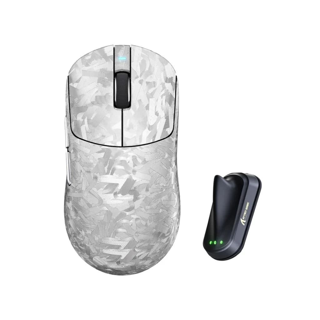 Attack Shark RS3 Ultra Wireless Gaming Mouse - Silver
