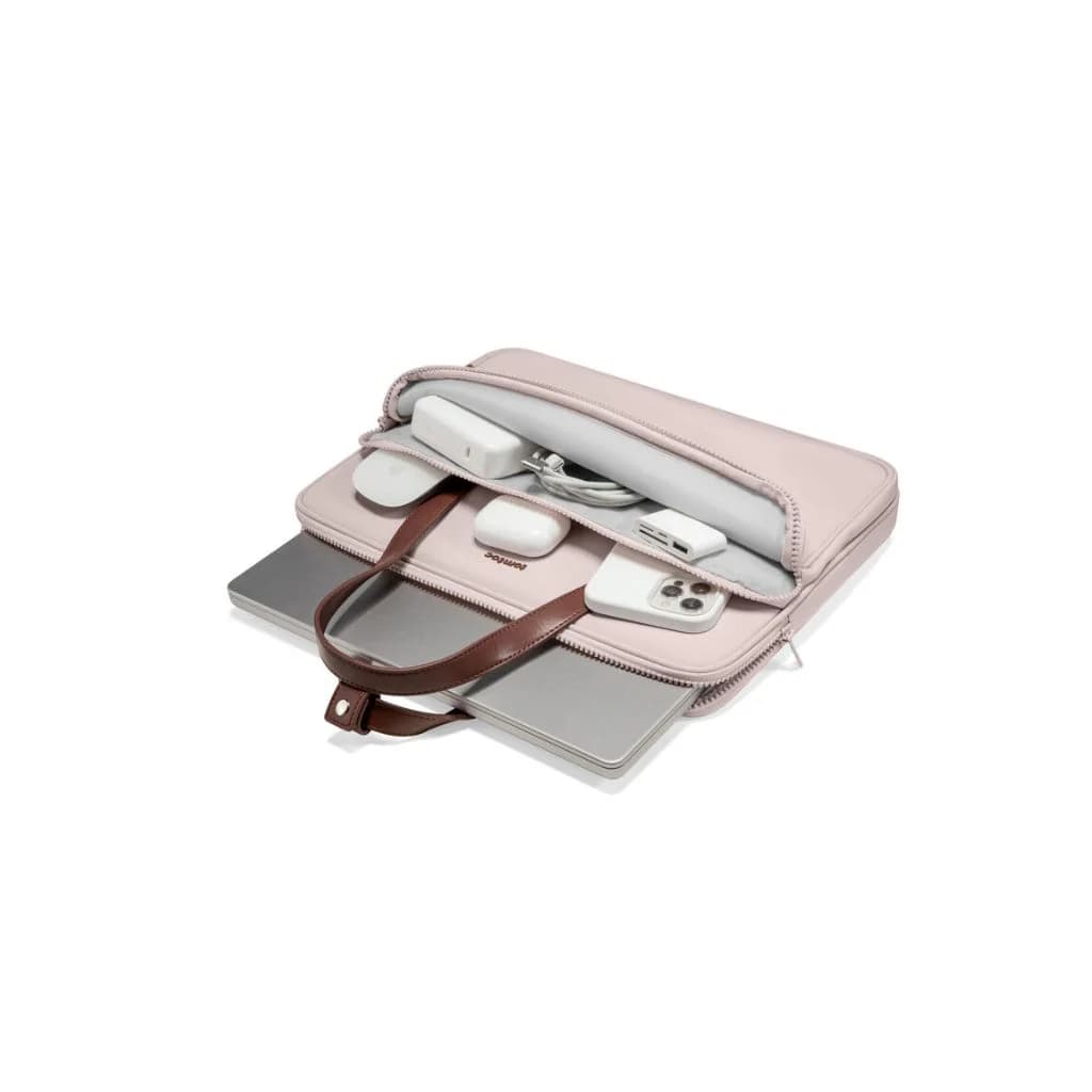 Tomtoc Versatile A12 Laptop Shoulder Bag 13.5 inch - Pink — thumbnail 2 of 3