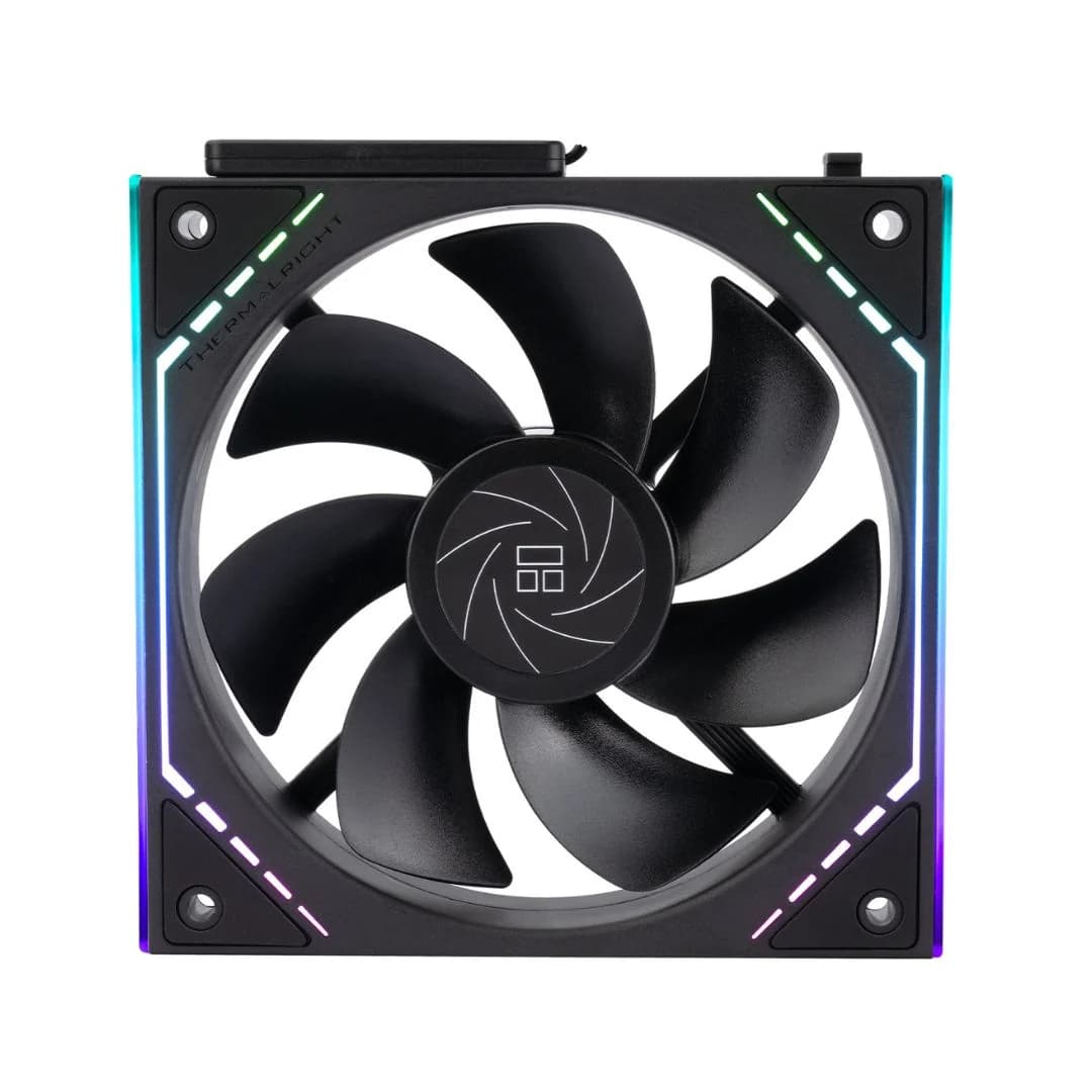Thermalright TL-M12QR X3 Reverse Fan Kit 120mm 3 Fan ARGB - Black — thumbnail 3 of 5