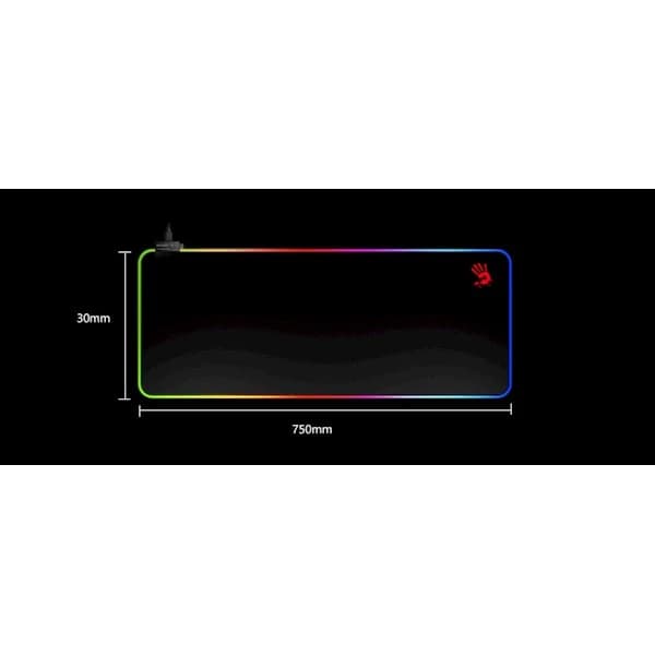 Bloody MP-75N Extended Roll-UP Fabric RGB Gaming Mouse Pad — thumbnail 4 of 5