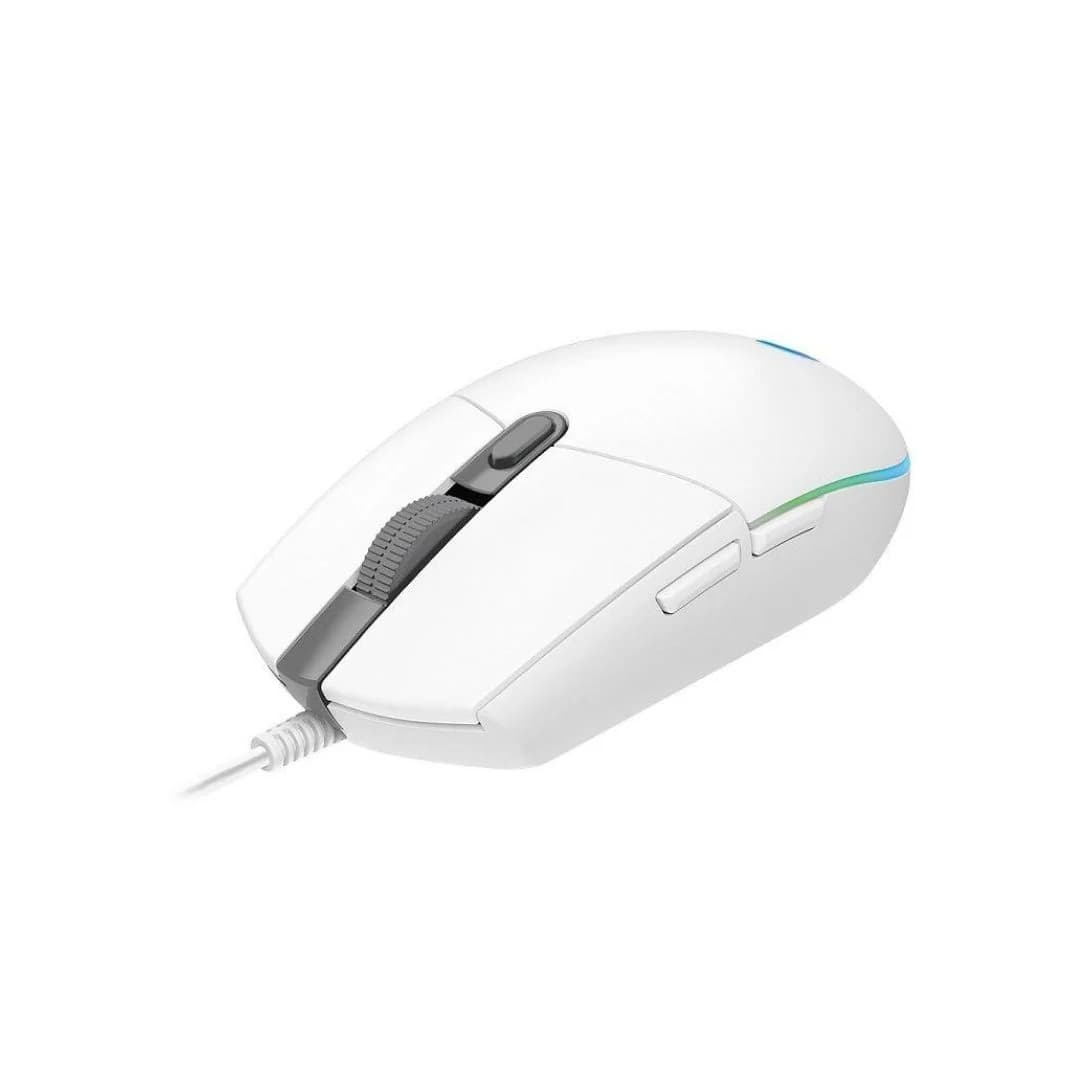 Logitech G102 White Wired Gaming Mouse — thumbnail 3 of 3