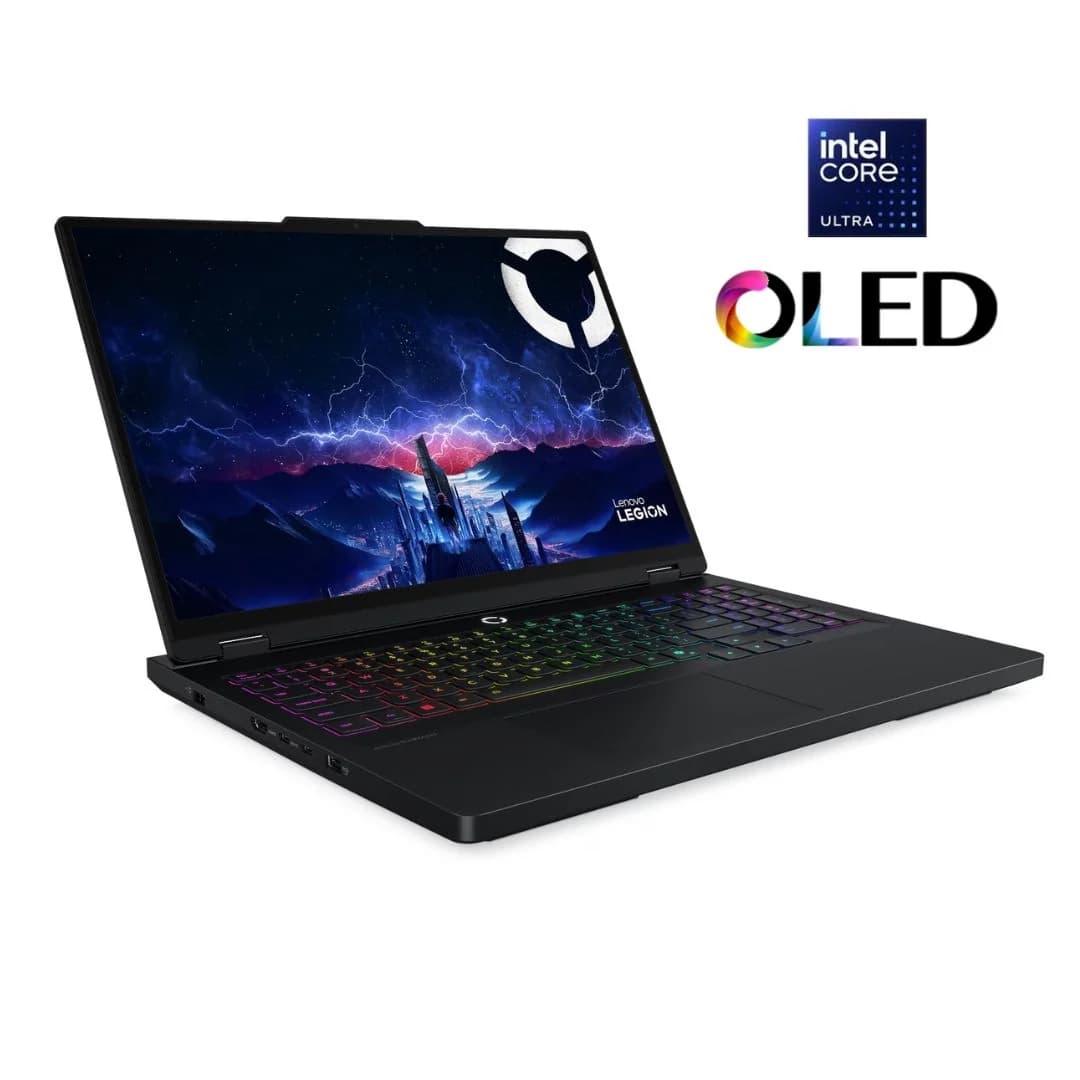 Lenovo Legion Pro 5, NVIDIA Geforce 5070 Ti 12GB, Intel Core Ultra 9-275HX, RAM 32GB, SSD 1TB, 16.0 Inch 2.5K WQXGA OLED 165Hz, Eclipse Black