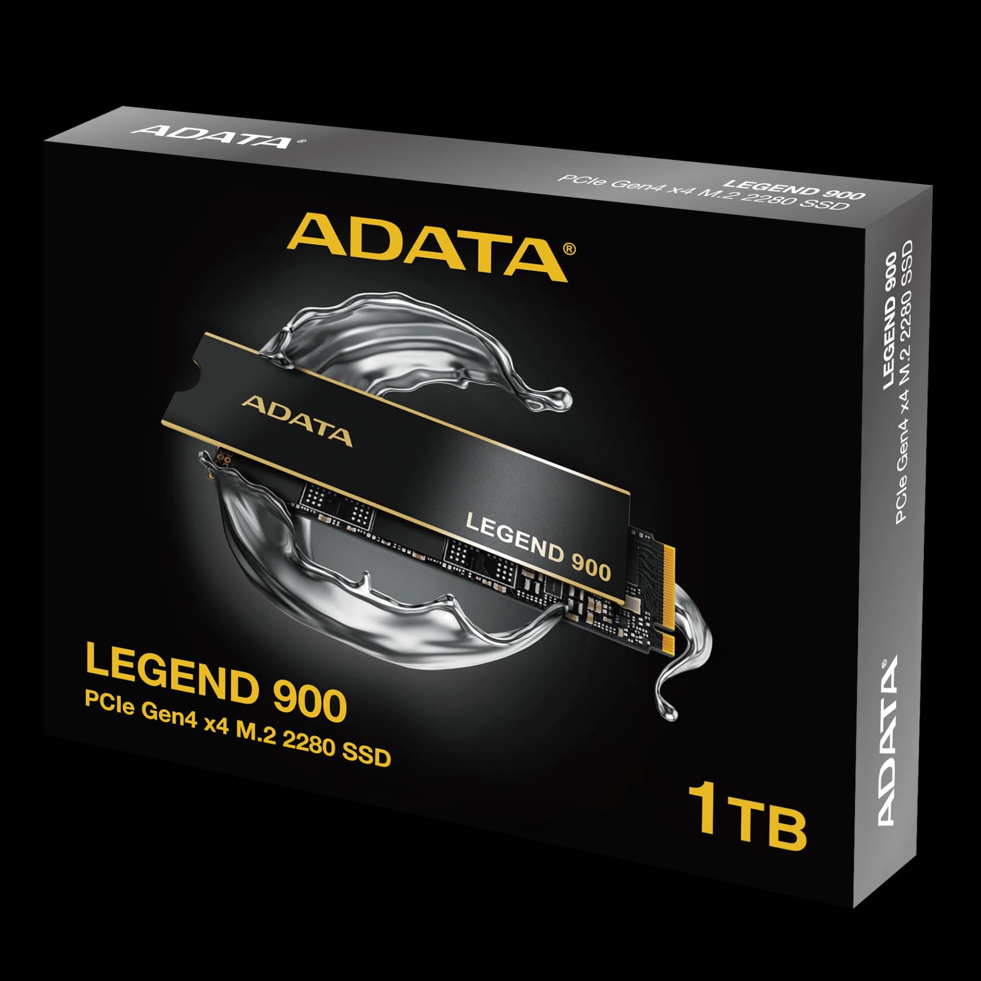 ADATA LEGEND 900 1TB PCIe Gen4x4 NVMe M.2 SSD – Up to 7,000/5,400MB/s, NVMe 1.4, HMB, LDPC ECC, PS5 Compatible — thumbnail 7 of 10