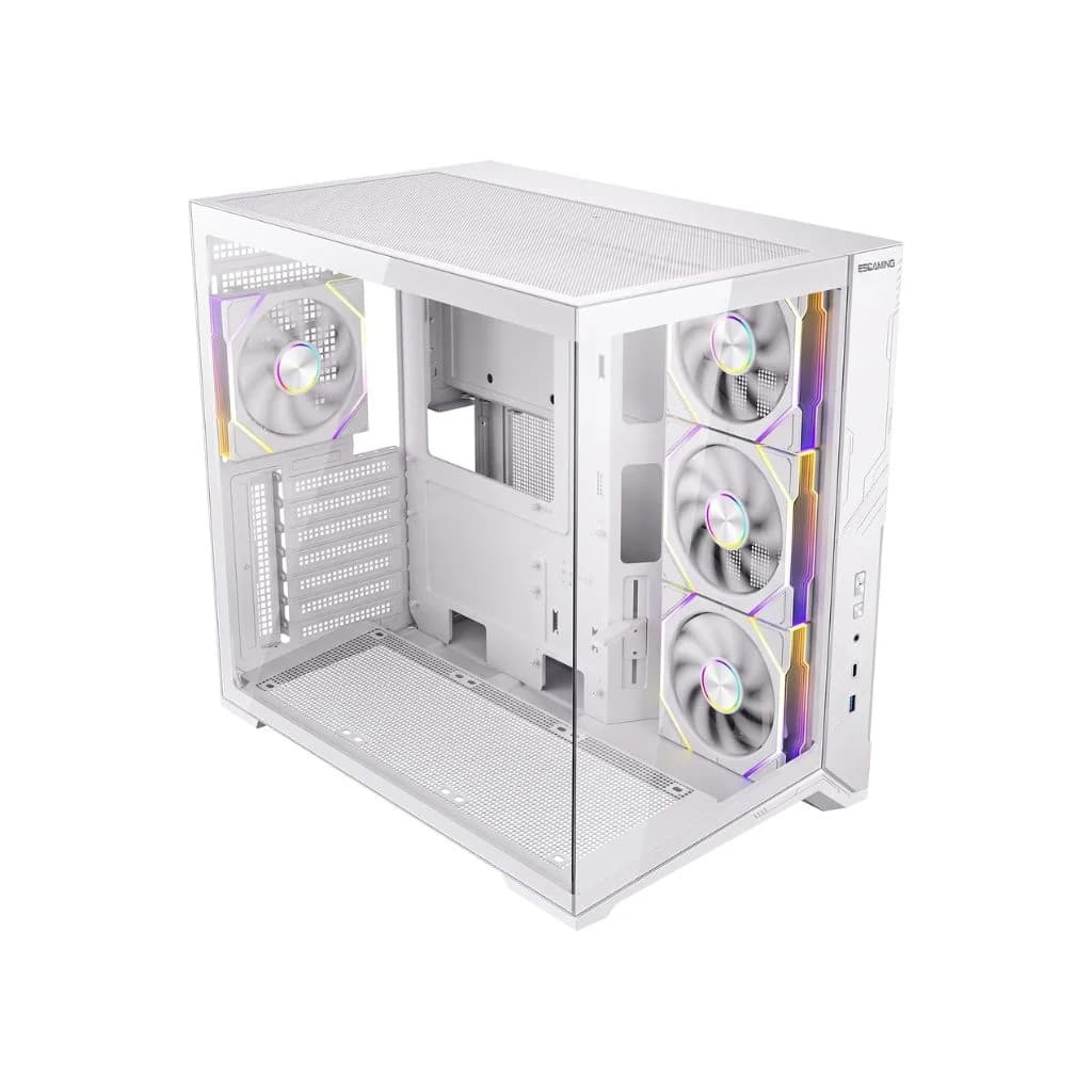 ESGAMING Zero Max - ATX PC Case - White