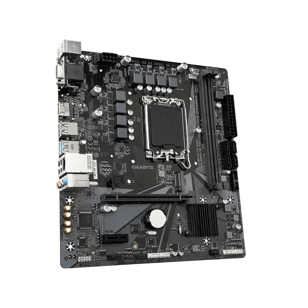 GIGABYTE H610M H V2 DDR4 LGA 1700 Motherboard — thumbnail 3 of 4