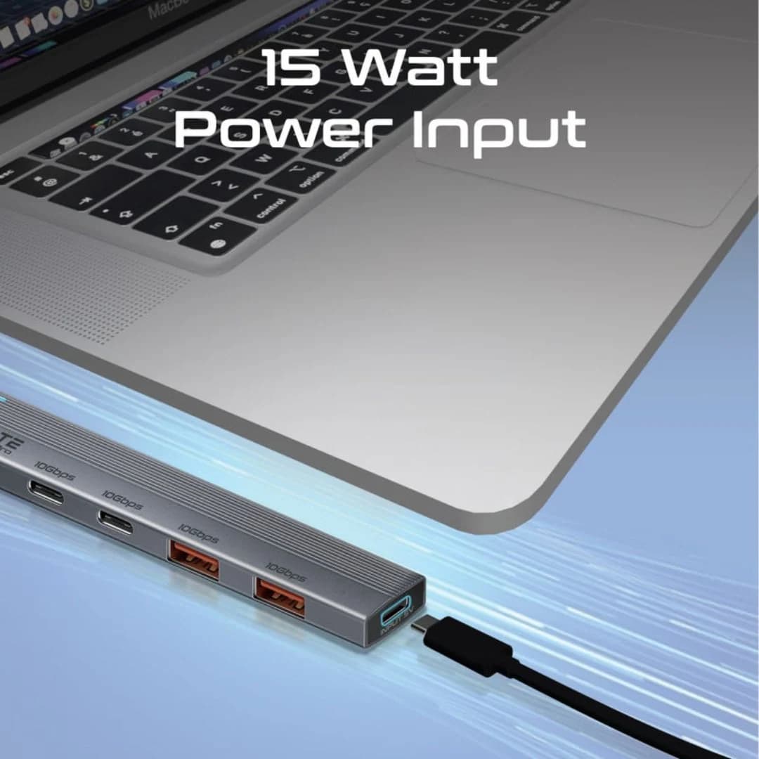 Promate LiteHub-Pro Multi-Port 10Gbps USB-C Data Hub — thumbnail 4 of 4